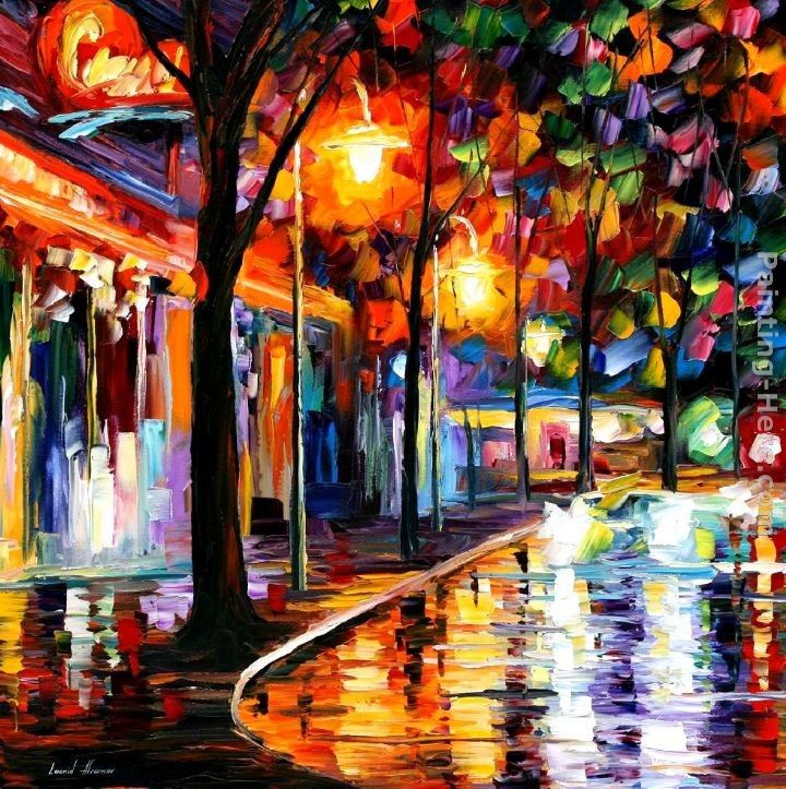 Leonid Afremov NIGHT CAFE